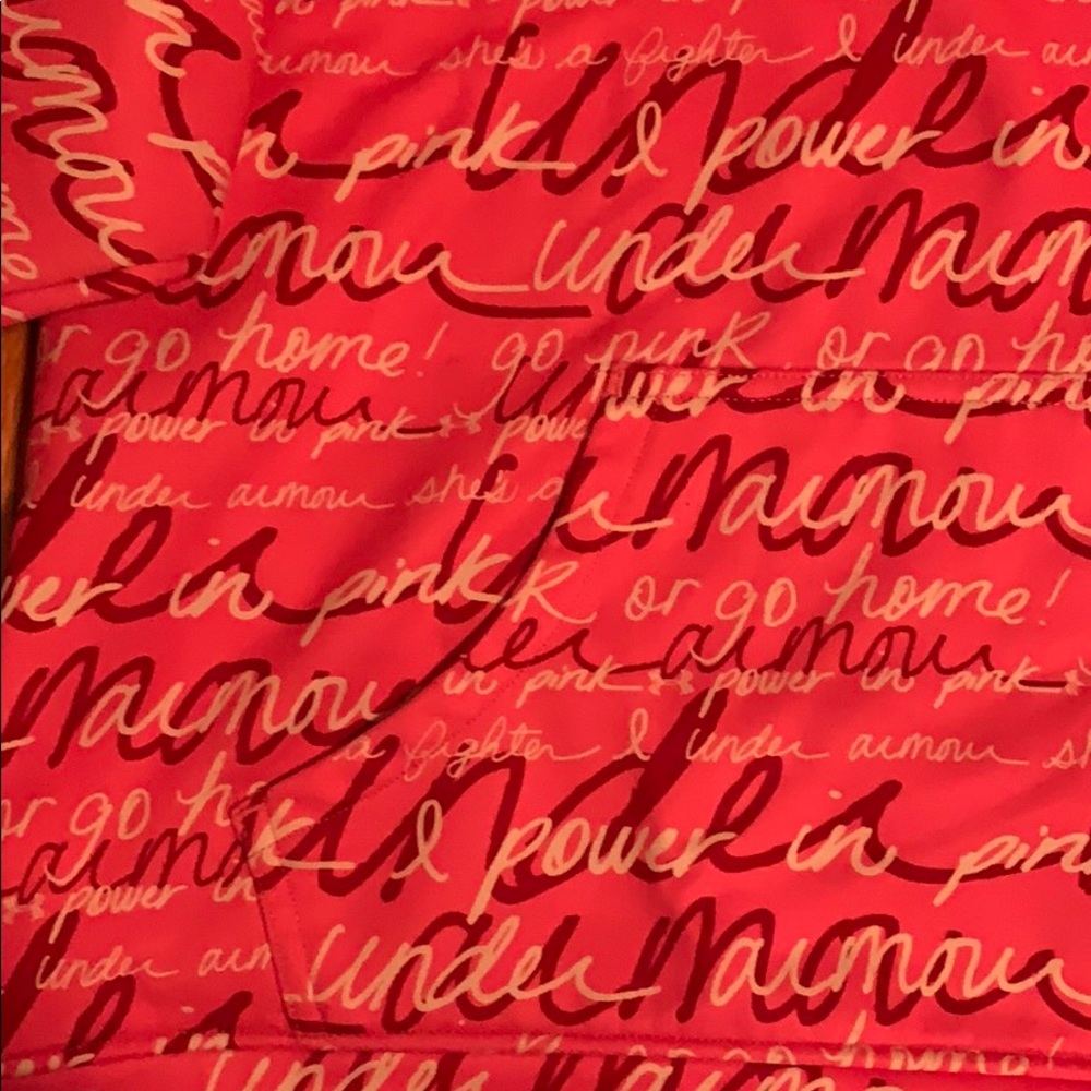 Pink Under Armor Design Hoodie - Picture 2 of 3